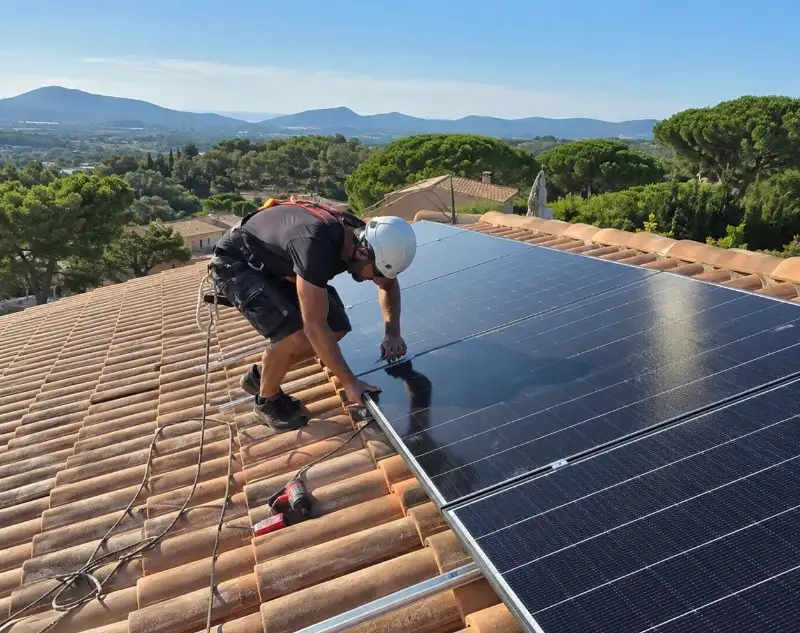 Installateur panneaux solaires Beaucroissant — pose photovoltaïque sur toiture