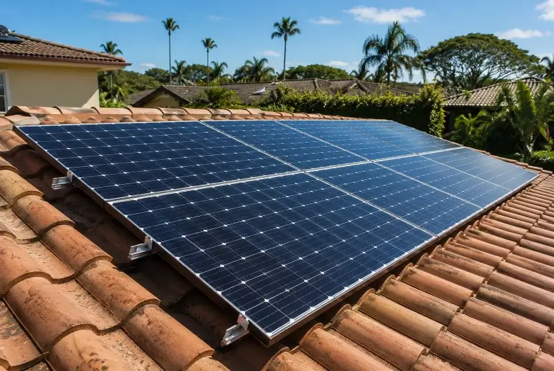 Installation de panneaux solaires à Beaucroissant